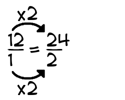 12/1 times 2