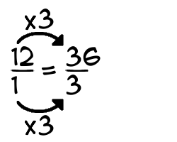 12/1 times 3