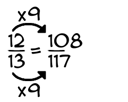 12/13 times 9