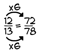 12/13 times 6