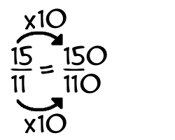 15/11 times 10
