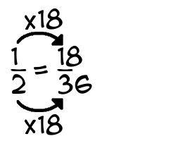 1/2 times 18