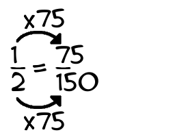 1/2 times 75