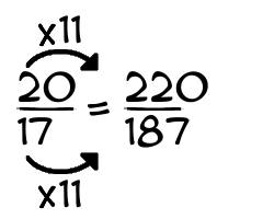 20/17 times 11