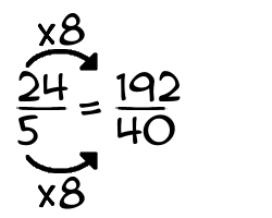24/5 times 8