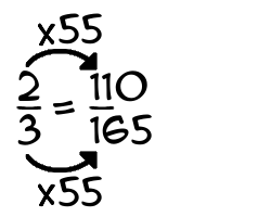 2/3 times 55