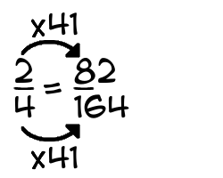 2/4 times 41