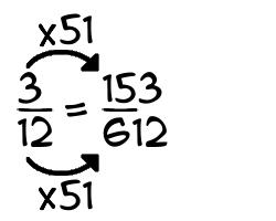3/12 times 51