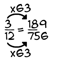 3/12 times 63