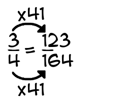 3/4 times 41