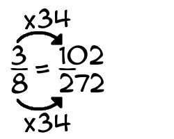 3/8 times 34