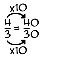 4/3 times 10