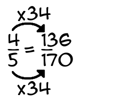 4/5 times 34