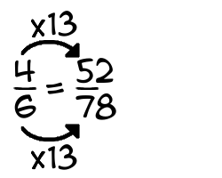 4/6 times 13