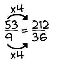 53/9 times 4