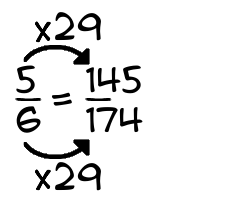 5/6 times 29