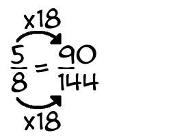 5/8 times 18