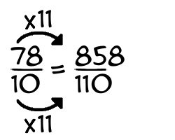 78/10 times 11