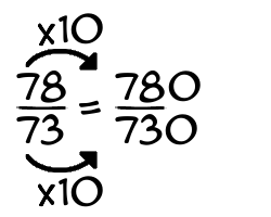 78/73 times 10