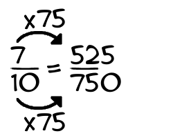 7/10 times 75