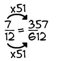 7/12 times 51