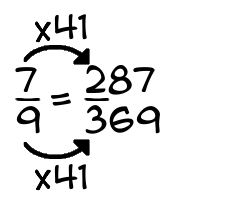 7/9 times 41