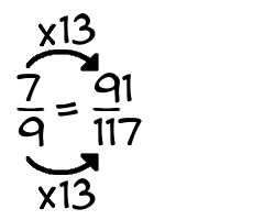 7/9 times 13