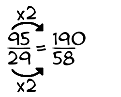 95/29 times 2