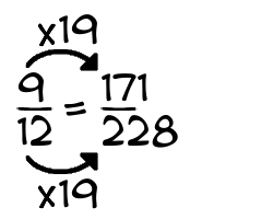 9/12 times 19