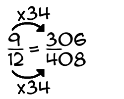 9/12 times 34