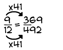 9/12 times 41