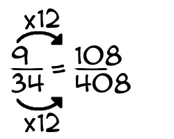 9/34 times 12