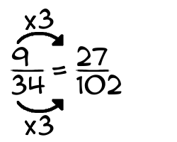 9/34 times 3